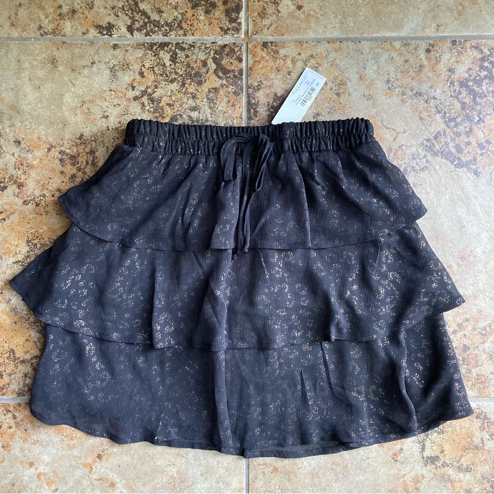 Cheetah patterned skirt